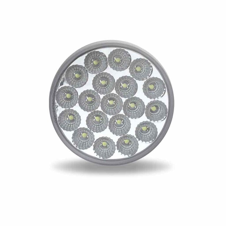 4" Dual Revolution Amber Marker to Blue Auxuliary Led Light - TLED-4XAB