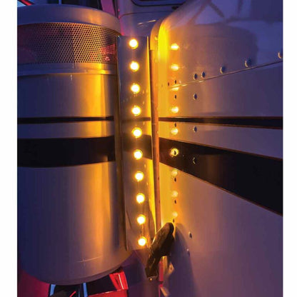 3/4" Round Amber LED Marker Light  -  TLED-B2A