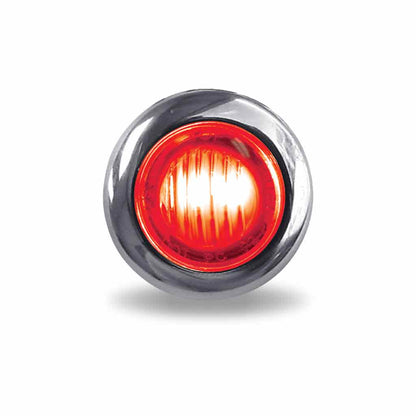 3/4" Clear Red LED Marker Light  -  TLED-B2CR