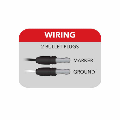 3/4" Red LED Marker Light   -   TLED-B2R