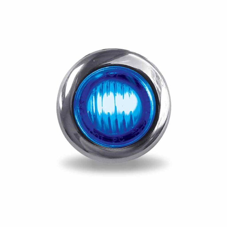 Mini  Button Dual Revolution Red/Blue  Led  -  TLED-BX3RB