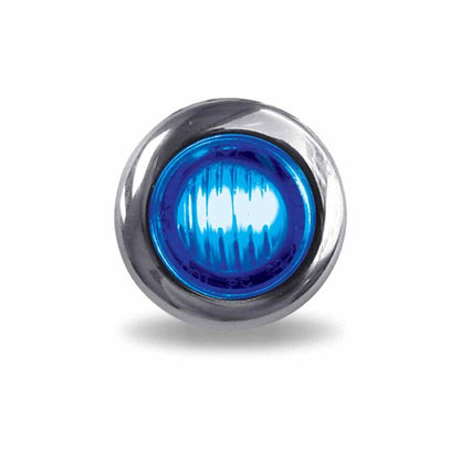 Mini  Button Dual Revolution Red/Blue  Led  -  TLED-BX3RB