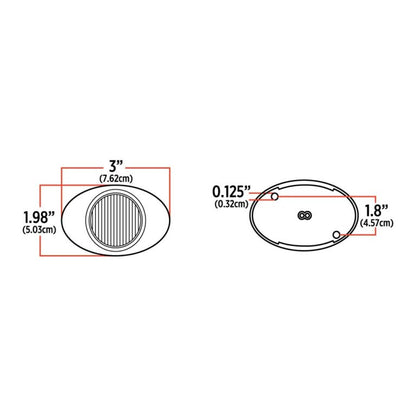 Amber LED G2 Marker Light -  TLED-G2A