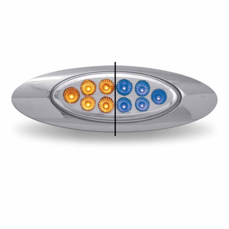 Amber Marker to Blue Auxiliary LED G4 Light  -  TLED-G4XAB
