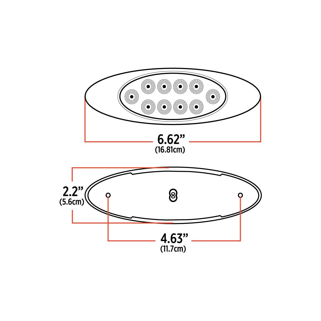 RED MARKER TO GREEN AUXILIARY LED G4 LIGH  -  TLED-G4XRG