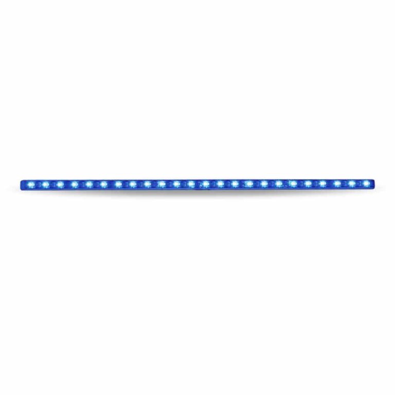 17 Inch Dual Revolution Red Marker to Blue Auxiliary LED Undermount Strip  -  TLED-SXRB