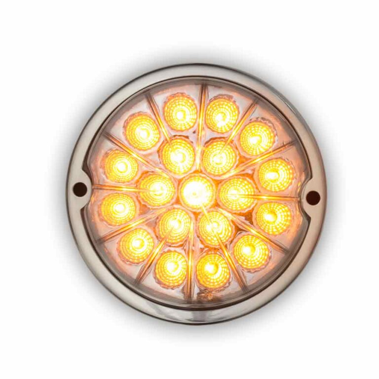 Dual Revolution Amber Turn Signal And Marker Watermelon LED Light  -TLED-WXAB