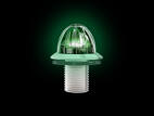 Mini Watermelon Hero LED Light - Green Clear for 3/4" Hole - HEROGCWMMINI