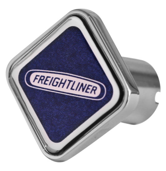FREIGHTLINER LOGO SQUARE KNOB BLUE 647  -  CK-FL1-S-7747