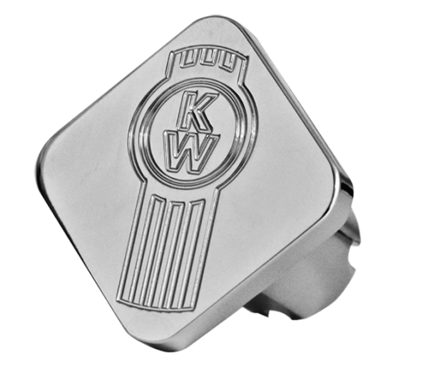 KENWORTH LOGO SQUARE KNOB  -  CK-KW1-S
