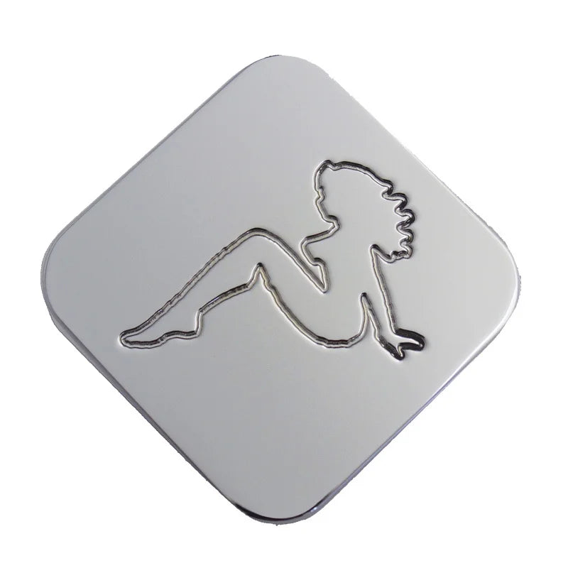 Lady Logo Square Knob  -  CK-L-S