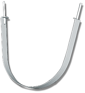 Stainless Steel 8.25 Peterbilt  Air Tank Straps    -  VU190006PB